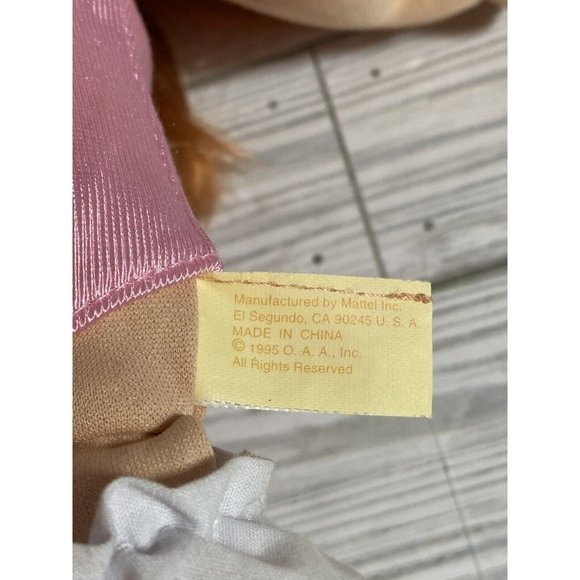 Cabbage Patch Doll Mattel’s First Edition Soft Body Hard Face Red Hair Blue Eyes - Picture 7 of 11